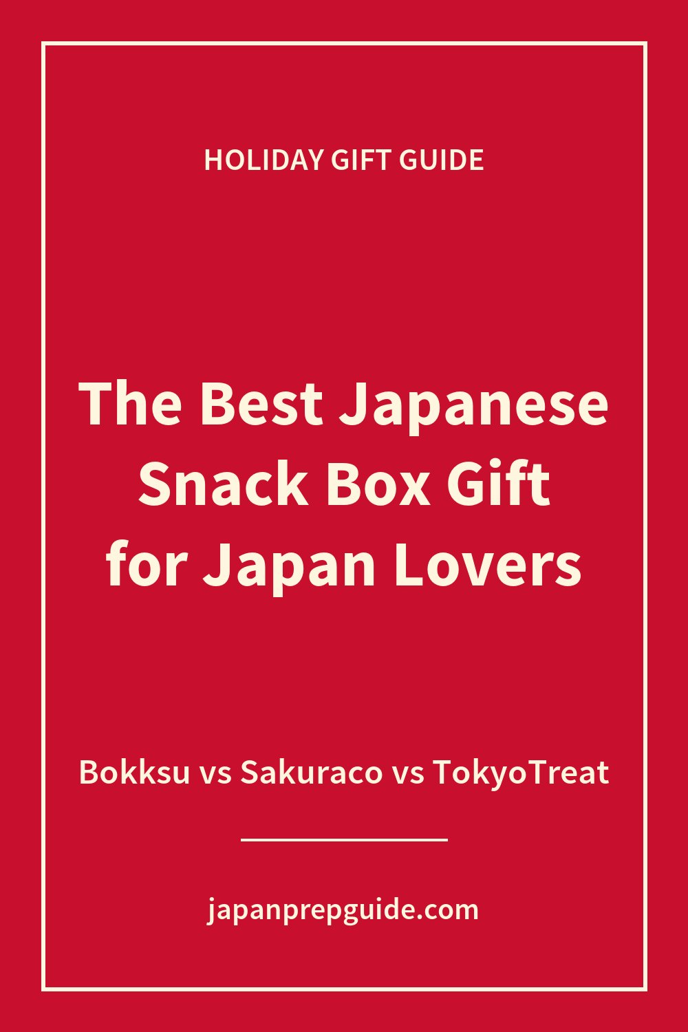 The best Japanese snack box gift for Japan lovers